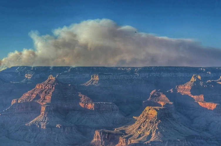 Grand Canyon fire status
