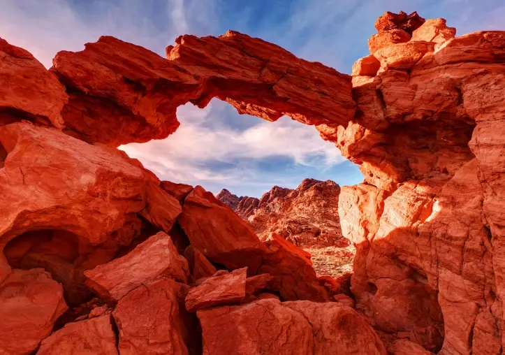 Valley of Fire canyon