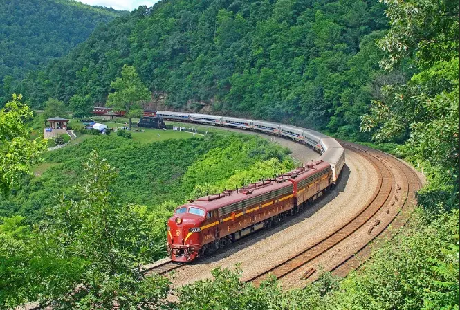 Horseshoe Curve train ride