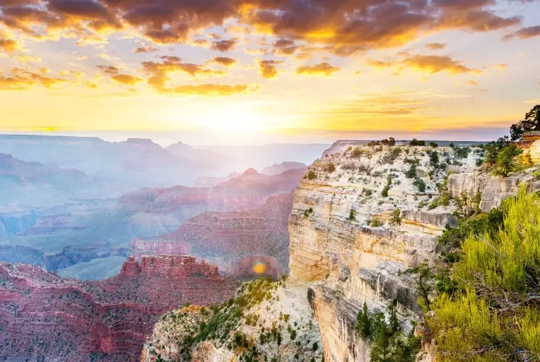 best sunset Grand Canyon