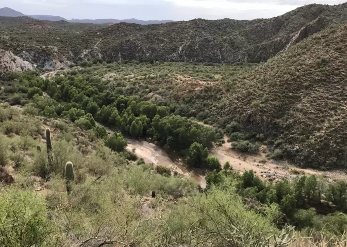 Is Black Canyon City cooler than Phoenix