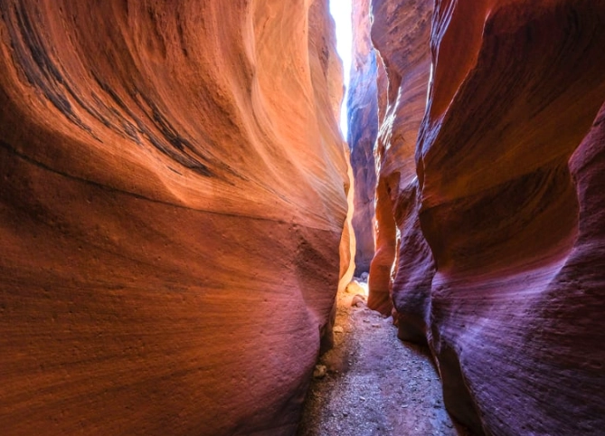 slot canyons