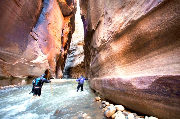 slot canyon Utah