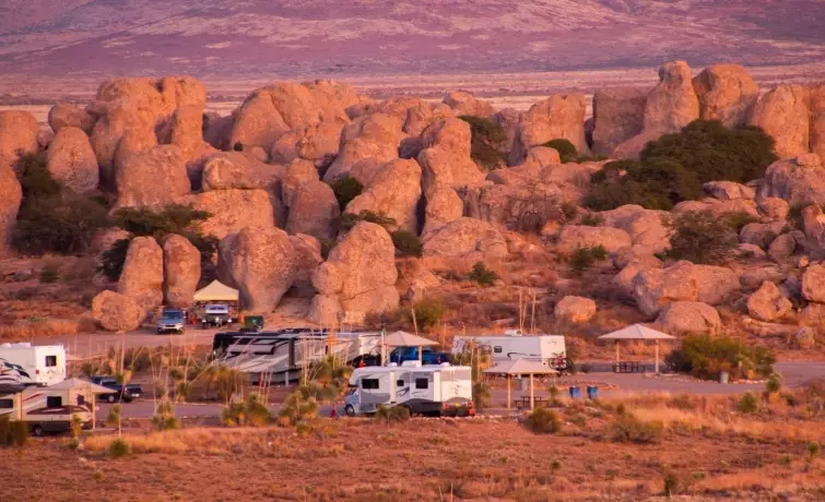 RV camping New Mexico national parks