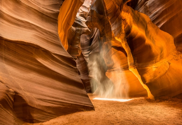 What is the most famous slot canyon?