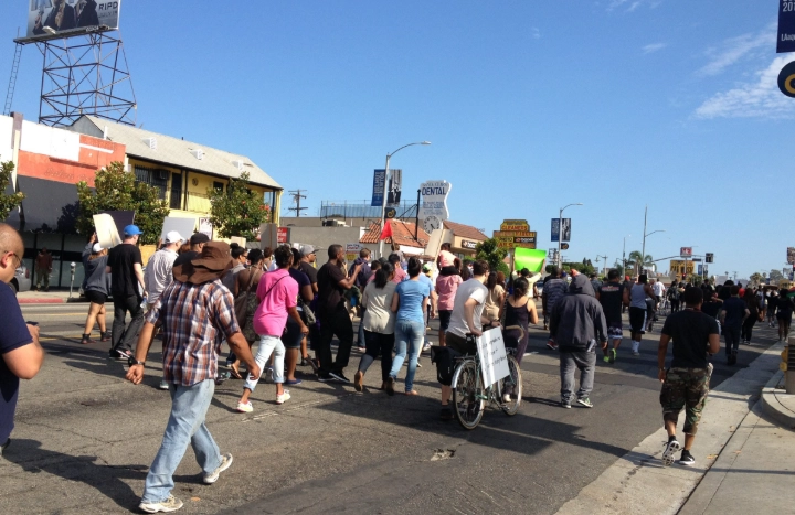 living in South Central LA living in South Central LA