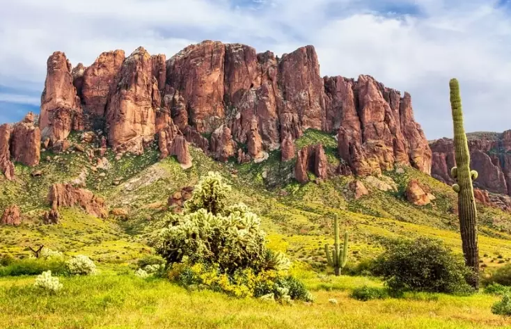 Tonto National Forest Arizona map