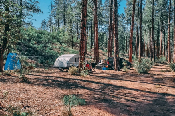 Tonto National Forest dispersed camping