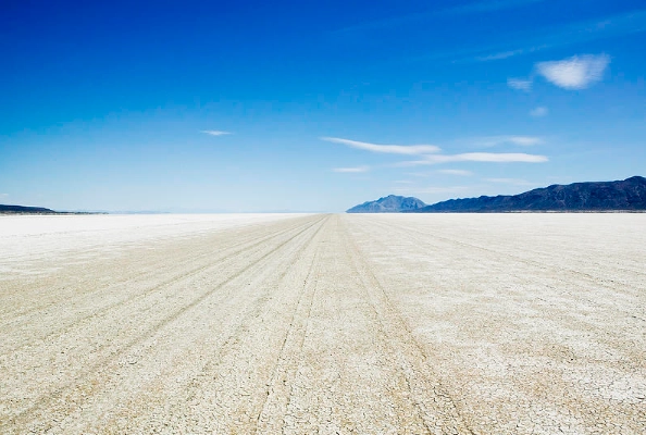 volcanic rock desert