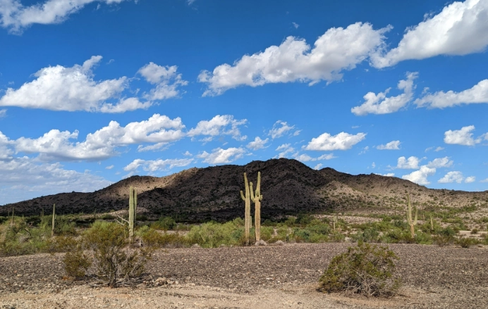 Estrella Mountain hiking trails