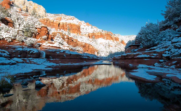 Arizona natural water slide