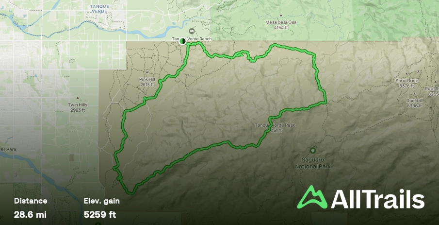 Saguaro National Park hiking Saguaro National Park hiking