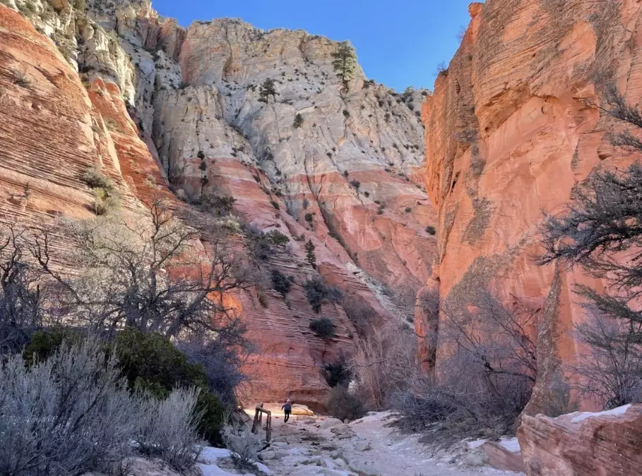 Red Hollow slot canyon hiking Red Hollow slot canyon hiking