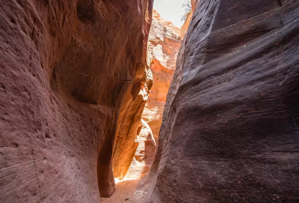 Red Hollow slot canyon