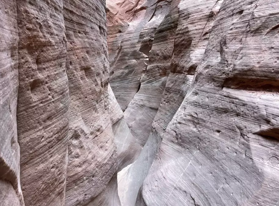 Red Hollow slot canyon hiking