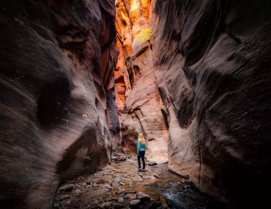 slot canyon hike length