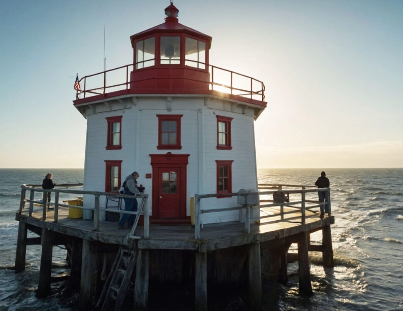 lighthouse vacation rental