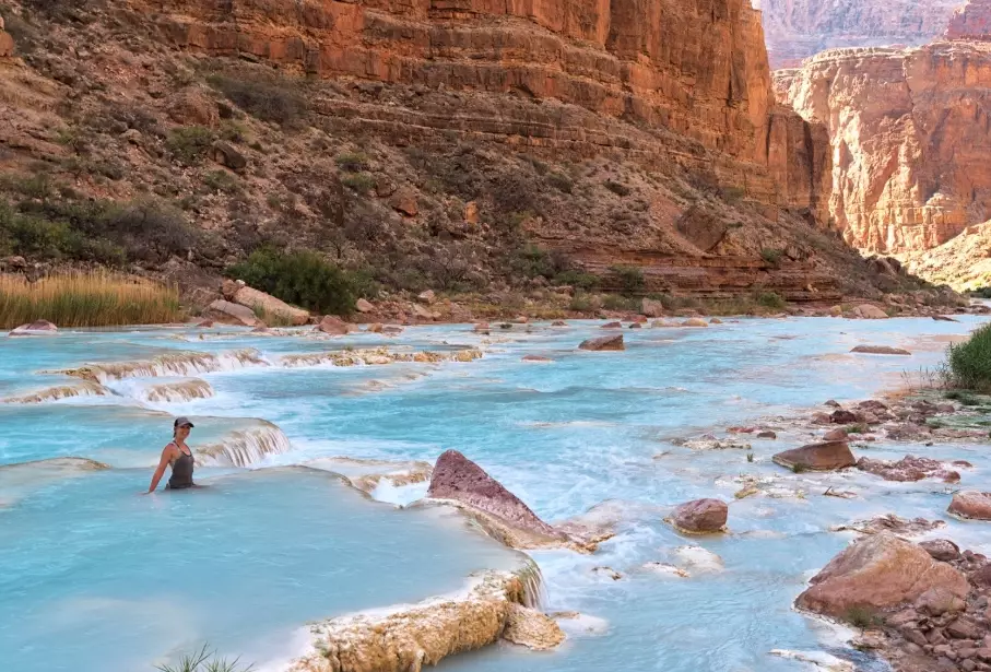 Little Colorado River swimming