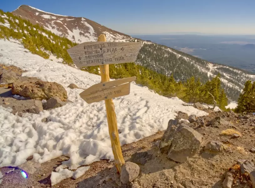 San Francisco Peaks hiking San Francisco Peaks hiking