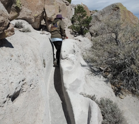 Bandelier National Monument hiking
