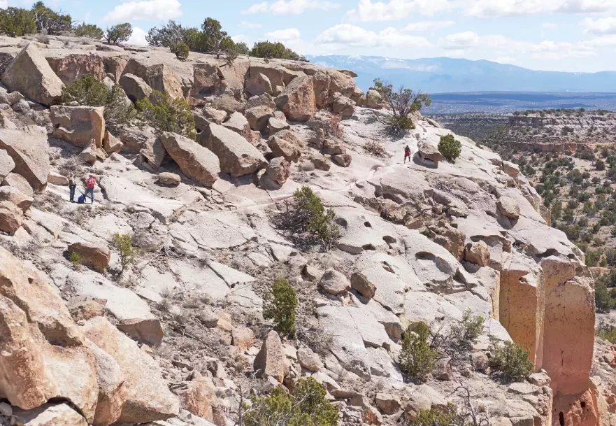 ancient Pueblo ruins hike