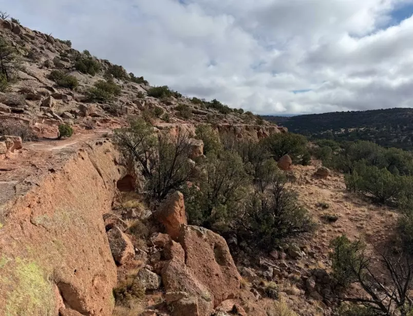 Bandelier National Monument hiking